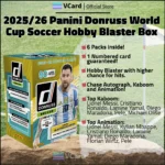 2025/26 Panini Donruss World Cup Soccer Hobby Blaster Box