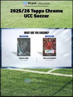 2025/26 Topps Chrome UCC Soccer Box - Image 3