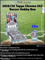 2025/26 Topps Chrome UCC Soccer Hobby Box - Image 2