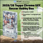 2025/26 Topps Chrome UCC Soccer Hobby Box