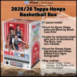 2025/26 Topps Hoops Basketball Box
