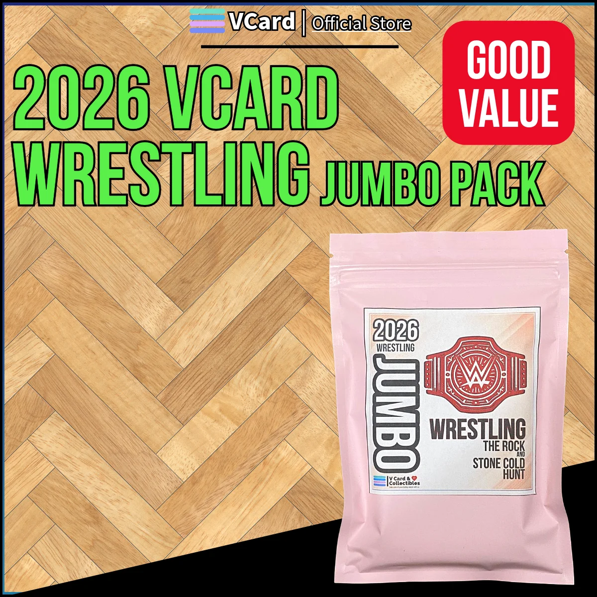 2026 VCARD Wrestling Jumbo sq 2026 VCARD Wrestling Jumbo - Image 1
