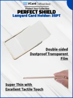 Lanyard Card Holder: 35PT Metallic Silver - Image 2