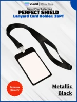 Lanyard Card Holder: 35PT Metallic Silver - Image 8